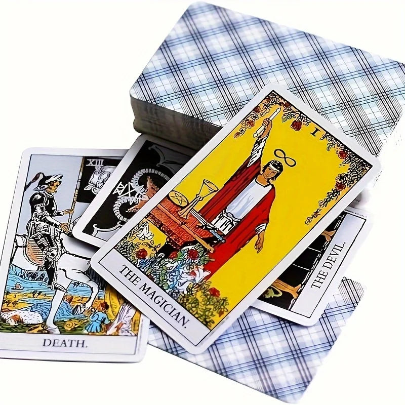 The Rider Tarot Deck Cards, 78pcs Oracle Deck For Beginners, Classic Tarots With PDF-guidebook