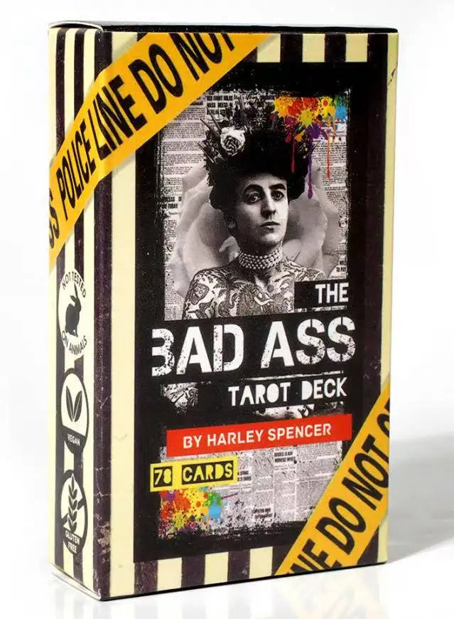 Beginner’s Meaning Tarot Deck – 78 Cards with Keywords & Interpretations, Antiqued Style