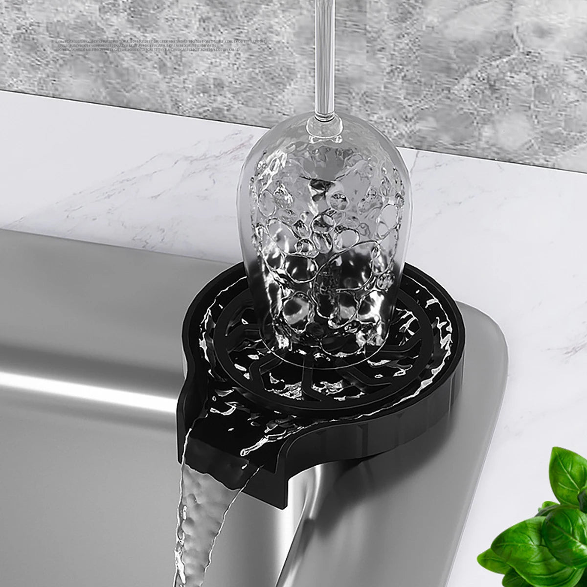 Faucet Glass Rinser Cup Cleaner – Automatic Bar & Kitchen Glass Washe