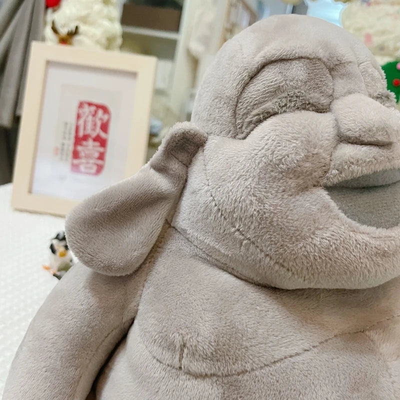 Buddha Plush Toy – Quirky Healing Doll for Stress Relief